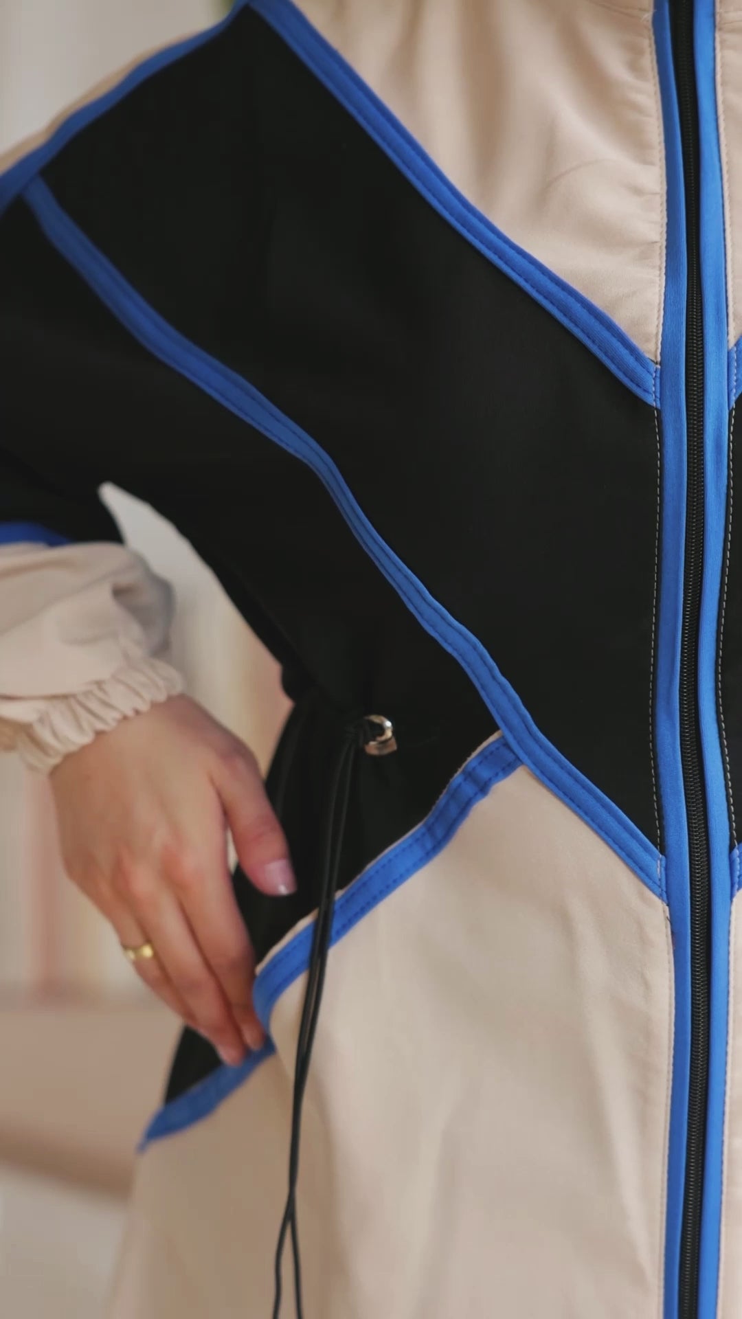 MiMi Moda Kadın Tesettür Tunik Pantolon Double Crep Ikili Takım
